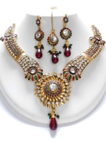 Polki Jewellery Set